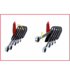 KS Tools GEARplus Ratschenringmaulschlüssel-Satz, 5-tlg. 8-19 Mm -Werabahco Verkaufe ratschen ringmaulschluesselsatz 388973 czm