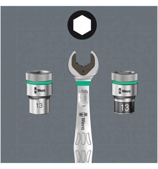 Wera 6000 Joker 4 Set 1 Maul-Ringratschenschlüssel-Satz, 4-tlg. 11 Wera 6000 Joker 4 Set 1 Maul-Ringratschenschlüssel-Satz, 4-tlg. – Bild 9