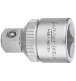 Hazet Reduzierstück, Vierkant Hohl 12,5 Mm (1/2"), Vierkant Massiv 10 Mm (3/8"), 36 Mm