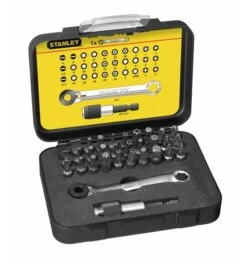 Stanley Bithalter + Knarrenschlüssel 32-tlg.