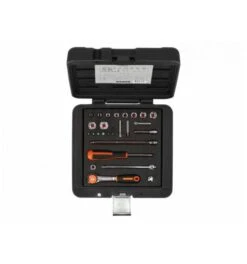 Bahco 1/4" Steckschlüssel-Satz, Metrisch, Sechskantprofil, Inklusive Umschaltknarre Mit Rundem Kopf/Steckgriff - 27-tlg. -Werabahco Verkaufe steckschluesselgarnitur bahco 1545261 czm