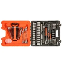 Bahco 1/4"- Und 1/2"-Steckschlüssel-Satz Inklusive Ring-Maulschlüsseln - 92-tlg. -Werabahco Verkaufe steckschluesselgarnitur bahco 1545450 czm