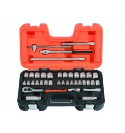 Bahco 3/8" Steckschlüssel-Satz, Metrisch Bzw. Zoll, Sechskant - 38-tlg.