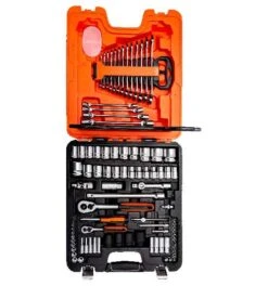 Bahco 1/4"- Und 1/2"-Steckschlüssel-Satz Inklusive Ring-Maulschlüsseln - 92-tlg. -Werabahco Verkaufe steckschluesselgarnitur bahco 732001 czm