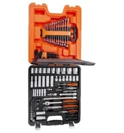 Bahco 1/4"- Und 1/2"-Steckschlüssel-Satz Inlukusive Ring-Maulschlüsseln - 103-tlg. -Werabahco Verkaufe steckschluesselgarnitur bahco 732159 czm