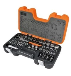 Bahco Durchsteck-Steckschlüssel-Satz Mit Schwenkkopf-Knarre Und Verbindungsteilen - 53-tlg. 17 Bahco Durchsteck-Steckschlüssel-Satz Mit Schwenkkopf-Knarre Und Verbindungsteilen - 53-tlg. -Werabahco Verkaufe steckschluesselgarnitur bahco 732194 czm