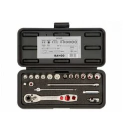 Bahco 1/4" Steckschlüssel-Satz, Zoll, Sechskant, inklusive Umschaltknarre Für Kältetechnik - 12-tlg. 9 Bahco 1/4" Steckschlüssel-Satz, Zoll, Sechskant, inklusive Umschaltknarre Für Kältetechnik - 12-tlg. -Werabahco Verkaufe steckschluesselgarnitur bahco 973287 czm
