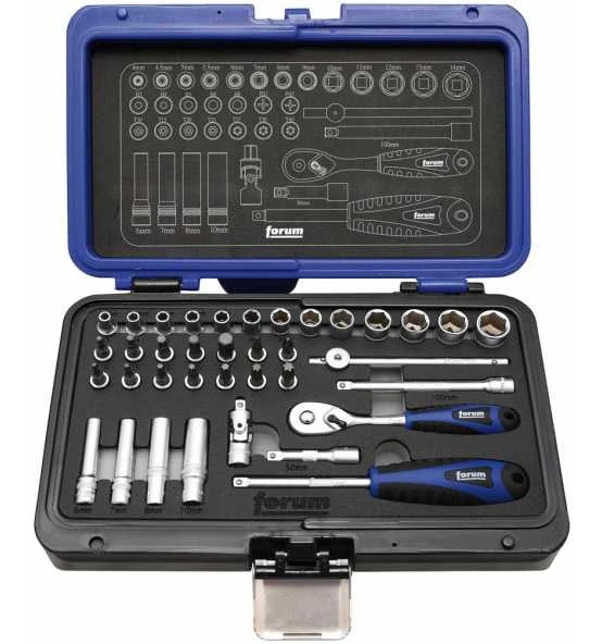 Forum Steckschlüsselgarnitur 1/4", 35-tlg. 4 Forum Steckschlüsselgarnitur 1/4", 35-tlg. – Bild 2