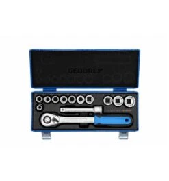 Gedore Steckschlüssel-Satz 1/2" 13-tlg. UD 10-24 Mm