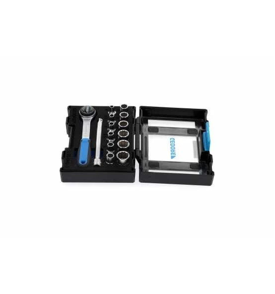 Gedore Steckschlüssel-Satz 1/4" 14-tlg. UD-Profil 4-13 Mm 4 Gedore Steckschlüssel-Satz 1/4" 14-tlg. UD-Profil 4-13 Mm – Bild 2