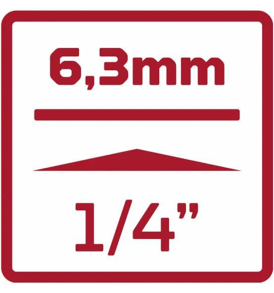 Gedore Steckschlüssel-Satz 1/4 SW4-13 Mm 32-tlg. 10 Gedore Steckschlüssel-Satz 1/4 SW4-13 Mm 32-tlg. – Bild 8