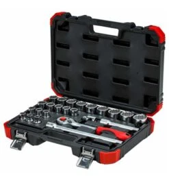 Gedore Steckschlüssel-Satz 1/2", SW 10-32 Mm, 24-tlg., Art.Nr. 3300056 -Werabahco Verkaufe steckschluesselgarnitur gedore 732344 czm