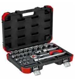 Gedore Steckschlüssel-Satz 1/2", SW 10-32 Mm, 24-tlg., Art.Nr. 3300056 -Werabahco Verkaufe steckschluesselgarnitur gedore 732345 czm