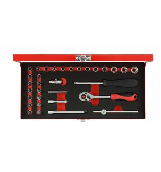 Gedore Steckschlüssel-Satz 1/4 SW4-13 Mm 32-tlg. 4 Gedore Steckschlüssel-Satz 1/4 SW4-13 Mm 32-tlg. – Bild 2