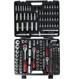 KS Tools 1/4"+3/8"+1/2" Steckschlüssel-Satz, 195-tlg. -Werabahco Verkaufe steckschluesselgarnitur ks tools 1358094 czm