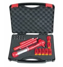 KS Tools 1/4" Steckschlüssel-Satz Mit Isolierten Werkzeugen, 21-tlg.