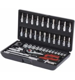 KS Tools 1/4" CHROMEplus Steckschlüssel-Satz, 46-tlg.