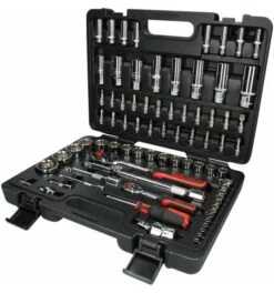 KS Tools 1/4"+1/2" CHROMEplus Steckschlüssel-Satz, 78-tlg.