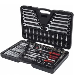 KS Tools 1/4"+3/8"+1/2" CHROMEplus Steckschlüssel-Satz, 124-tlg.