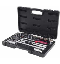 KS Tools 1/2" CHROMEplus Steckschlüssel-Satz, 28-tlg.