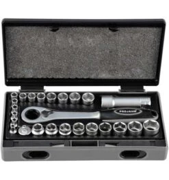 Werabahco Verkaufe 12 Projahn 1/4" + 3/8" Durchschraubknarren Satz 25-tlg.