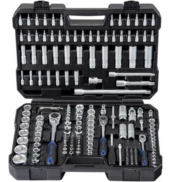 Projahn 1/4" + 3/8" + 1/2" Proficraft Satz 182-tlg., 48 Zahn Knarren 3 Projahn 1/4" + 3/8" + 1/2" Proficraft Satz 182-tlg., 48 Zahn Knarren