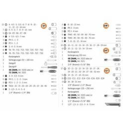 Projahn 1/4" + 3/8" + 1/2" Proficraft Satz 182-tlg., 48 Zahn Knarren 11 Projahn 1/4" + 3/8" + 1/2" Proficraft Satz 182-tlg., 48 Zahn Knarren -Werabahco Verkaufe steckschluesselgarnitur projahn 953478 czm