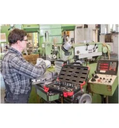 VIGOR Steckschlüssel Satz, Vierkant Hohl 12,5 Mm (1/2"), Außen Sechskant Profil, 10 - 32, Anzahl Werkzeuge: 25 -Werabahco Verkaufe steckschluesselgarnitur vigor 752541 czm