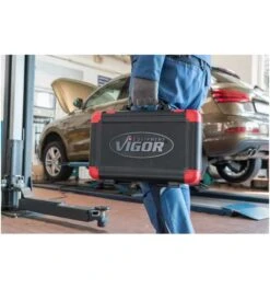 VIGOR Steckschlüssel Satz, Vierkant Hohl 12,5 Mm (1/2"), Außen Sechskant Profil, 10 - 32, Anzahl Werkzeuge: 25 -Werabahco Verkaufe steckschluesselgarnitur vigor 752542 czm