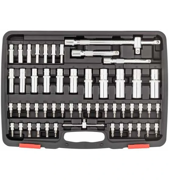 VIGOR Steckschlüssel Satz, Sechskant Massiv 6,3 (1/4"), Sechskant Massiv 8 (5/16"), Vierkant Hohl 6,3 Mm (1/4"), Vierkant Hohl 10 Mm (3/8"), Vierkant 7 VIGOR Steckschlüssel Satz, Sechskant Massiv 6,3 (1/4"), Sechskant Massiv 8 (5/16"), Vierkant Hohl 6,3 Mm (1/4"), Vierkant Hohl 10 Mm (3/8"), Vierkant – Bild 5