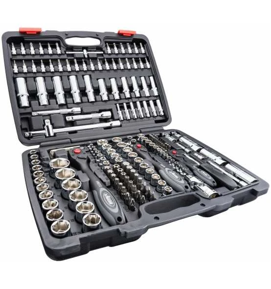 VIGOR Steckschlüssel Satz, Sechskant Massiv 6,3 (1/4"), Sechskant Massiv 8 (5/16"), Vierkant Hohl 6,3 Mm (1/4"), Vierkant Hohl 10 Mm (3/8"), Vierkant 4 VIGOR Steckschlüssel Satz, Sechskant Massiv 6,3 (1/4"), Sechskant Massiv 8 (5/16"), Vierkant Hohl 6,3 Mm (1/4"), Vierkant Hohl 10 Mm (3/8"), Vierkant – Bild 2