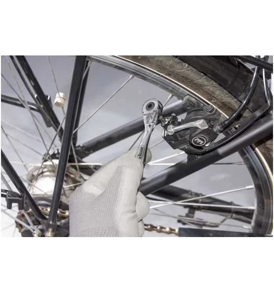 VIGOR Steckschlüssel Satz, Superflach, Vierkant Hohl 6,3 Mm (1/4"), Außen Sechskant Profil, 4 - 14, Anzahl Werkzeuge: 25 6 VIGOR Steckschlüssel Satz, Superflach, Vierkant Hohl 6,3 Mm (1/4"), Außen Sechskant Profil, 4 - 14, Anzahl Werkzeuge: 25 – Bild 4