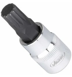 VIGOR Innenvielzahn Schraubendreher-Einsatz Satz (XZN), Vierkant Hohl 10 Mm (3/8"), Innen Vielzahn Profil XZN, M5 - M16, Anzahl Werkzeuge: 26 -Werabahco Verkaufe vigor bit satz 756033 czm