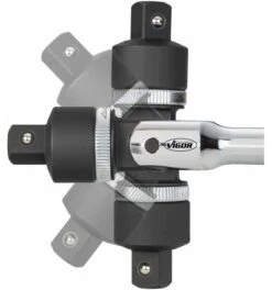 VIGOR Gelenkgriff Mit Umschaltknarre, Vierkant Massiv 20 Mm (3/4"), 660 Mm -Werabahco Verkaufe vigor knarren 754640 czm