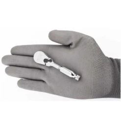 VIGOR Feinzahn-Umschaltknarre, Extrakurze Ausführung, Vierkant Massiv 6,3 Mm (1/4"), 95 Mm -Werabahco Verkaufe vigor knarren 754998 czm