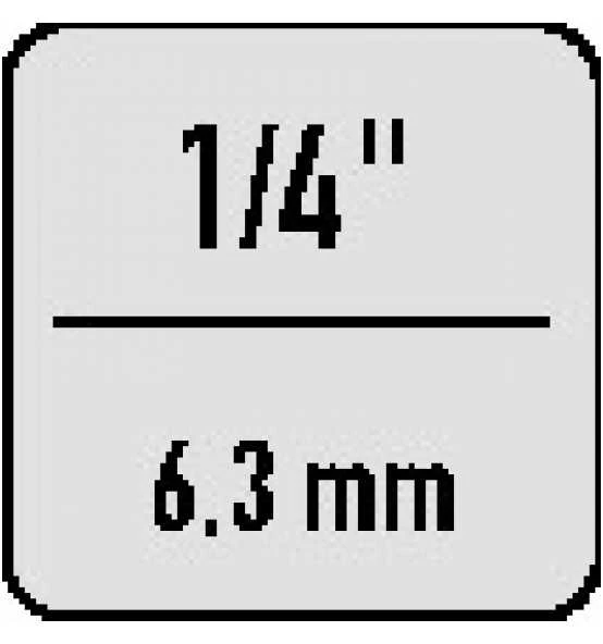 Stahlwille Bit-/Hebelumschaltknarre 419 B QR 1/4 Zoll M.Ausdrückf. L.117mm 80 Z. 6 Stahlwille Bit-/Hebelumschaltknarre 419 B QR 1/4 Zoll M.Ausdrückf. L.117mm 80 Z. – Bild 4