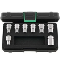 Werabahco Verkaufe 20 Stahlwille Steckschlüsselsatz 50TX/8 8-tlg.1/2 Zoll F.Außen-Torx-Schrauben