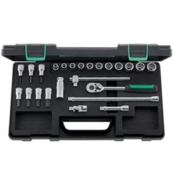 Stahlwille Steckschlüssel-Garnitur 3/8" 24-tlg. 45/49/19/5 KN