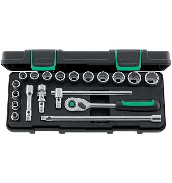 Stahlwille Steckschlüssel-Garnitur 3/8" 19-tlg. 45/14/5I QR 3 Stahlwille Steckschlüssel-Garnitur 3/8" 19-tlg. 45/14/5I QR