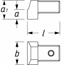 Hazet Einsteck-Anschweißteil, Einsteck-Vierkant 9 X 12 Mm -Werabahco Verkaufe weiteres zubehoer fuer drehmomentwerkzeug 1264925 czm