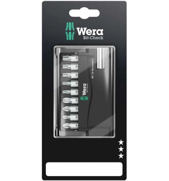 Wera Bit-Check 10 Universal 5 SB, 10-tlg. 3 Wera Bit-Check 10 Universal 5 SB, 10-tlg.
