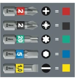 Wera Bit-Check 10 Impaktor 1, 10-tlg. -Werabahco Verkaufe wera bit saetze 762923 czm