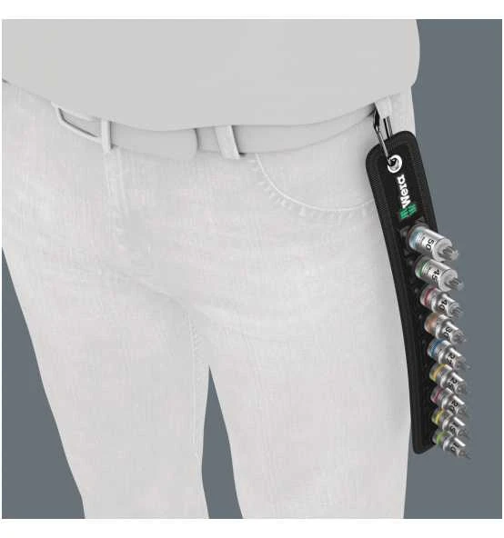 Wera Belt B 3 TORX HF Zyklop Bitnuss-Satz TORX, Mit Haltefunktion, 3/8"-Antrieb, 9-tlg. 10 Wera Belt B 3 TORX HF Zyklop Bitnuss-Satz TORX, Mit Haltefunktion, 3/8"-Antrieb, 9-tlg. – Bild 8