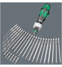 Wera Kraftform Kompakt 60 RA, 17-tlg. -Werabahco Verkaufe wera bit sortiment rapidaptor 358321 czm