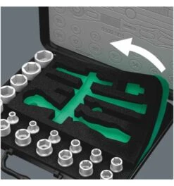 Wera 8100 SC 2 Zyklop Speed-Knarrensatz, 1/2"-Antrieb, Metrisch, 37-tlg. -Werabahco Verkaufe wera knarren 358255 czm 1
