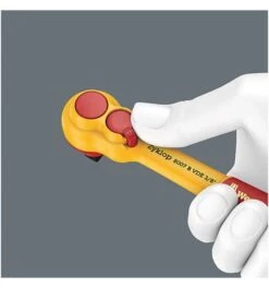 Wera 8100 SB VDE 1 Zyklop Knarrensatz, Isoliert, Umschalthebel, 3/8"-Antrieb, Metrisch, 17-tlg. -Werabahco Verkaufe wera knarren 719128 czm