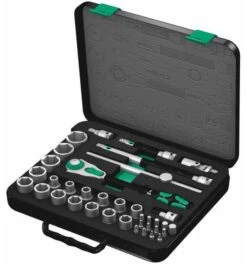 Wera 8100 SC 2 Zyklop Speed-Knarrensatz, 1/2"-Antrieb, Metrisch, 37-tlg.