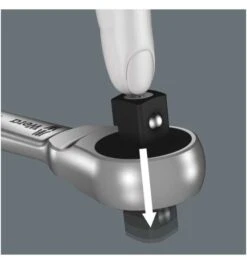 Wera 8003 A Zyklop Metal-Knarre Mit Durchsteckvierkant Mit 1/4"-Antrieb, 1/4" X 141 Mm -Werabahco Verkaufe wera knarren 807698 czm 1