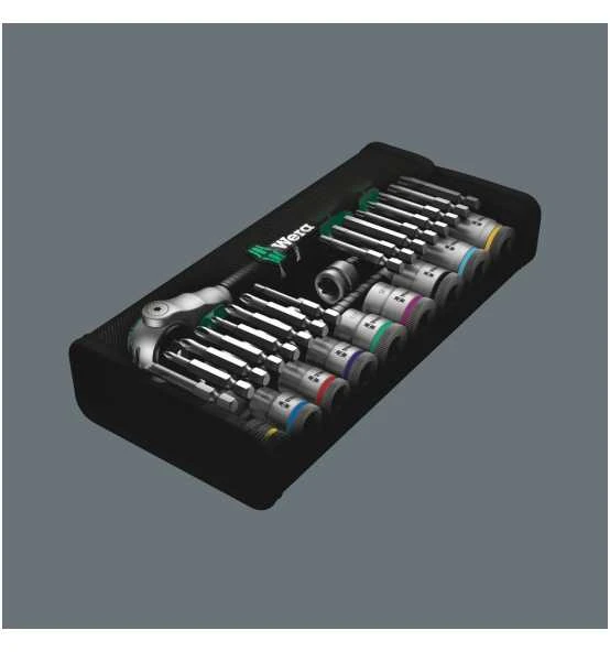 Wera 8100 SB 9 Zyklop Speed-Knarrensatz, 3/8"-Antrieb, Zöllig, 29-tlg. 11 Wera 8100 SB 9 Zyklop Speed-Knarrensatz, 3/8"-Antrieb, Zöllig, 29-tlg. – Bild 9