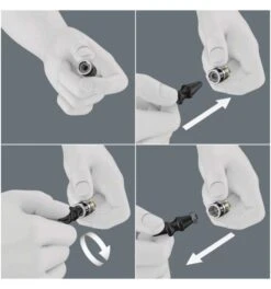 Wera 8100 SA All-in Zyklop Speed-Knarrensatz, Mit Haltefunktion, 1/4"-Antrieb, Metrisch, 42-tlg. -Werabahco Verkaufe wera knarren 809609 czm